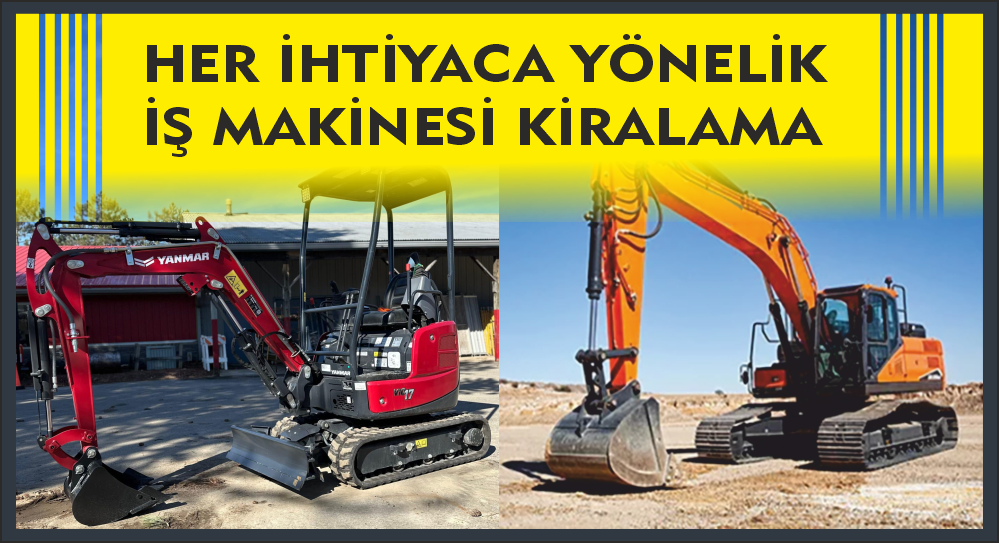 Yetimoğlu İş Makinesi Kiralama | Operatörlü & Operatörsüz